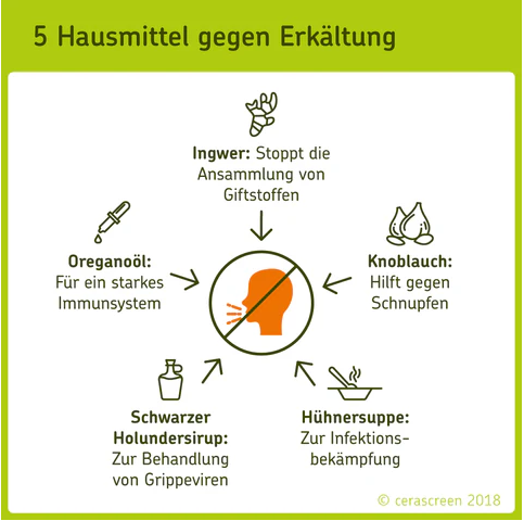 Hausmittel gegen Erkaeltung
