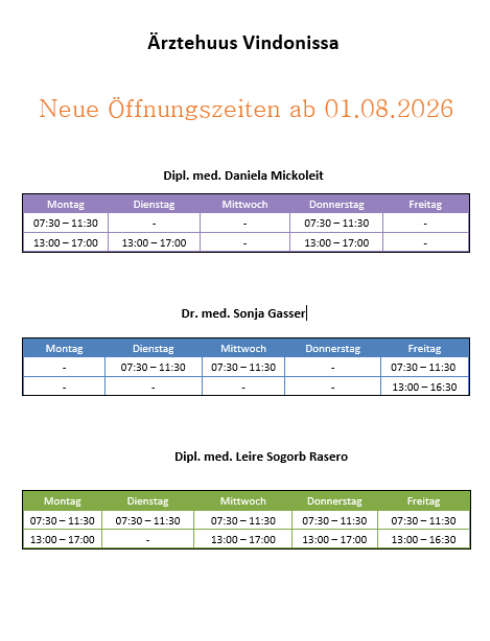 Aenderungen ab 01 08 2026 Oeffnungszeiten